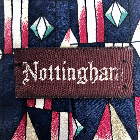 Geometric Pattern Tie - Picture 5 of 6